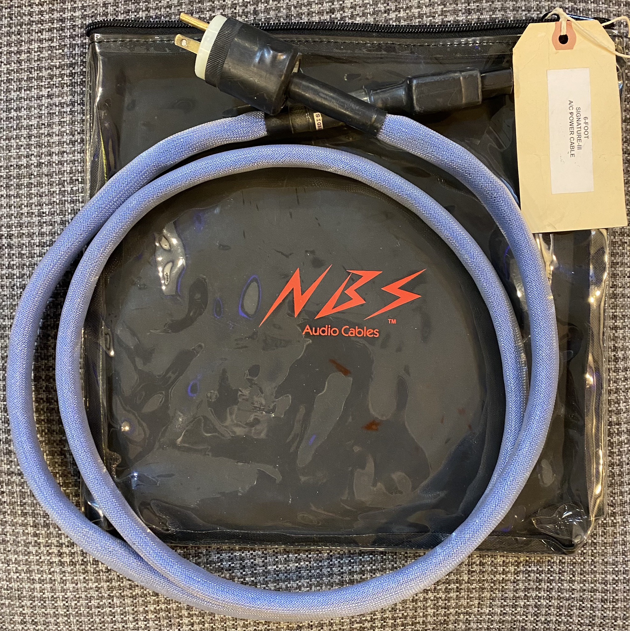 NBS AUDIO SIGNATURE-III สายไฟ สภาพสวย ขาย 15,500.- ราคาต่อรองได้ ติดต่อ ...